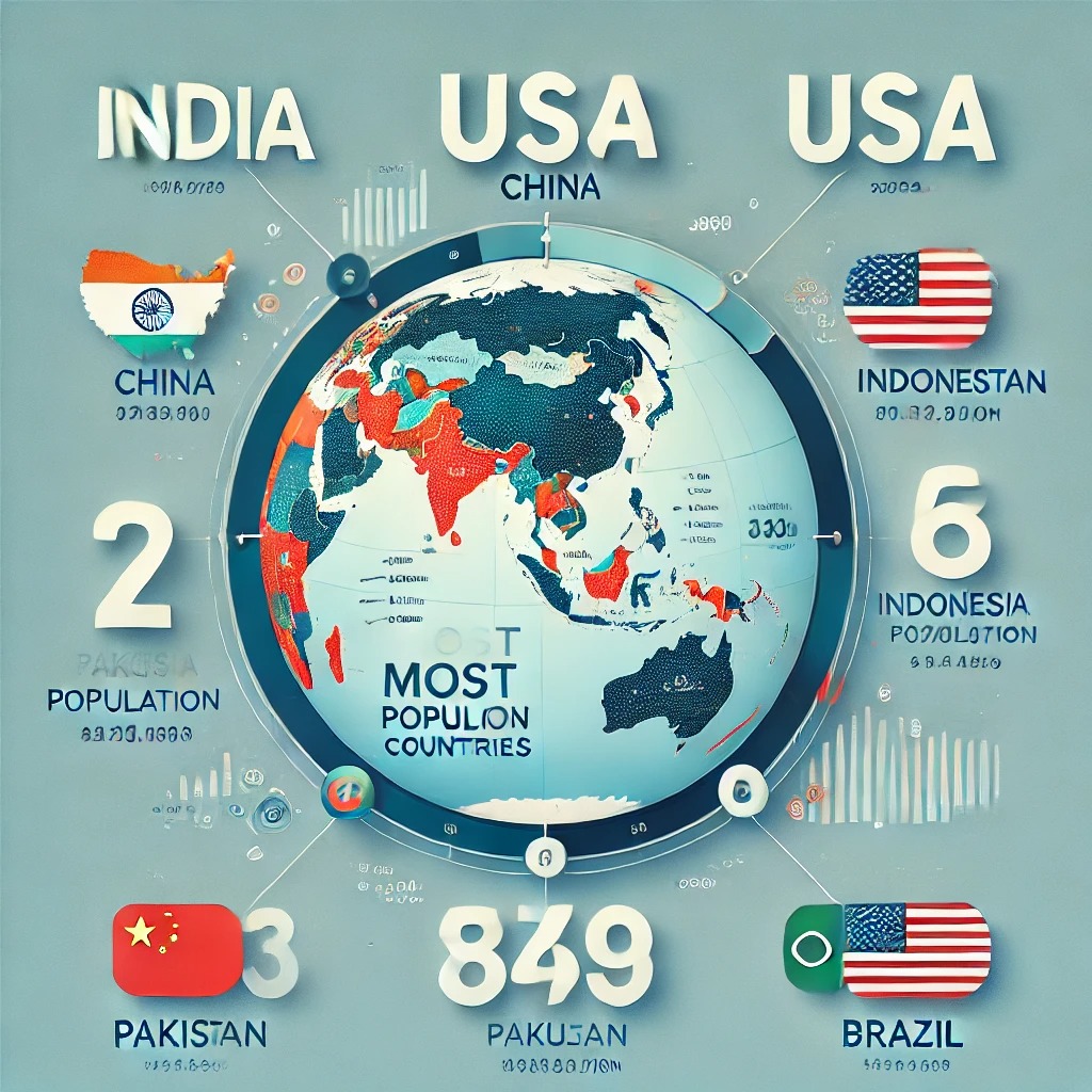 세계에서 인구가 가장 많은 나라