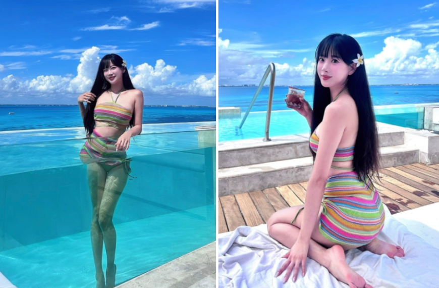 김한나 비키니 스타일링