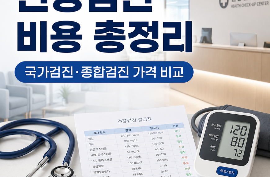 건강검진 비용