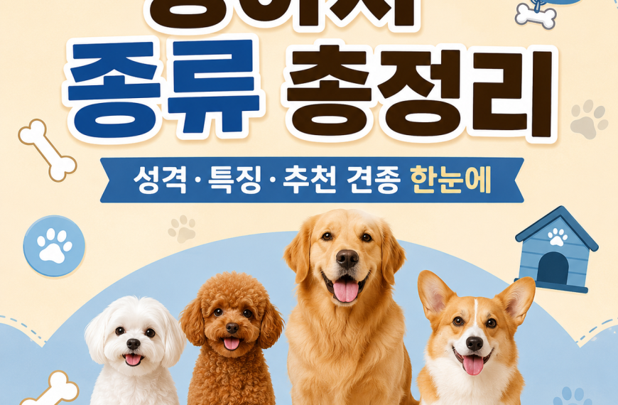 강아지 종류