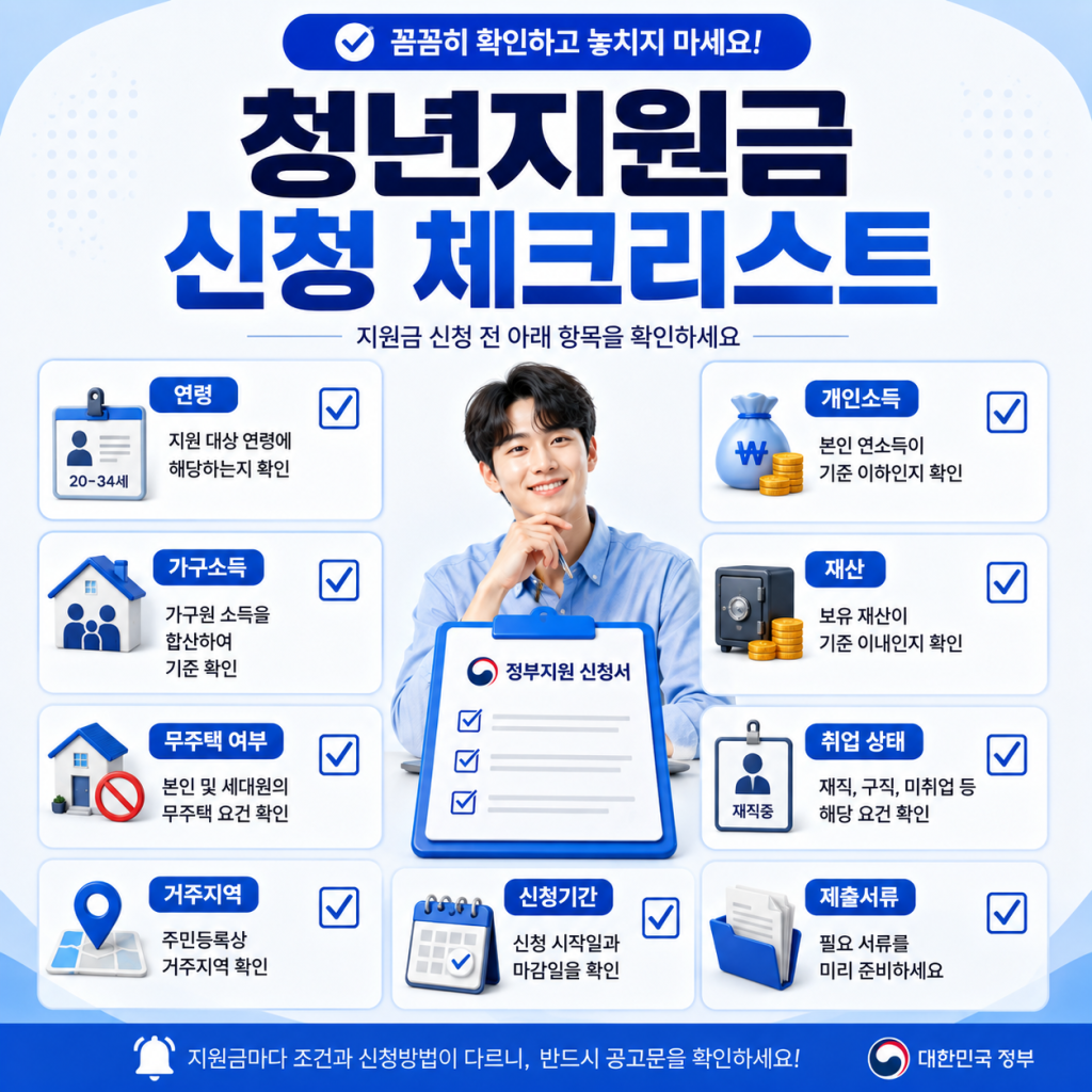 2026 청년지원금 종류 2