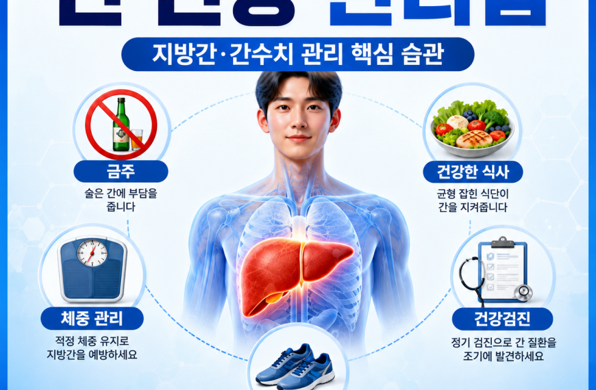 간 건강 관리법