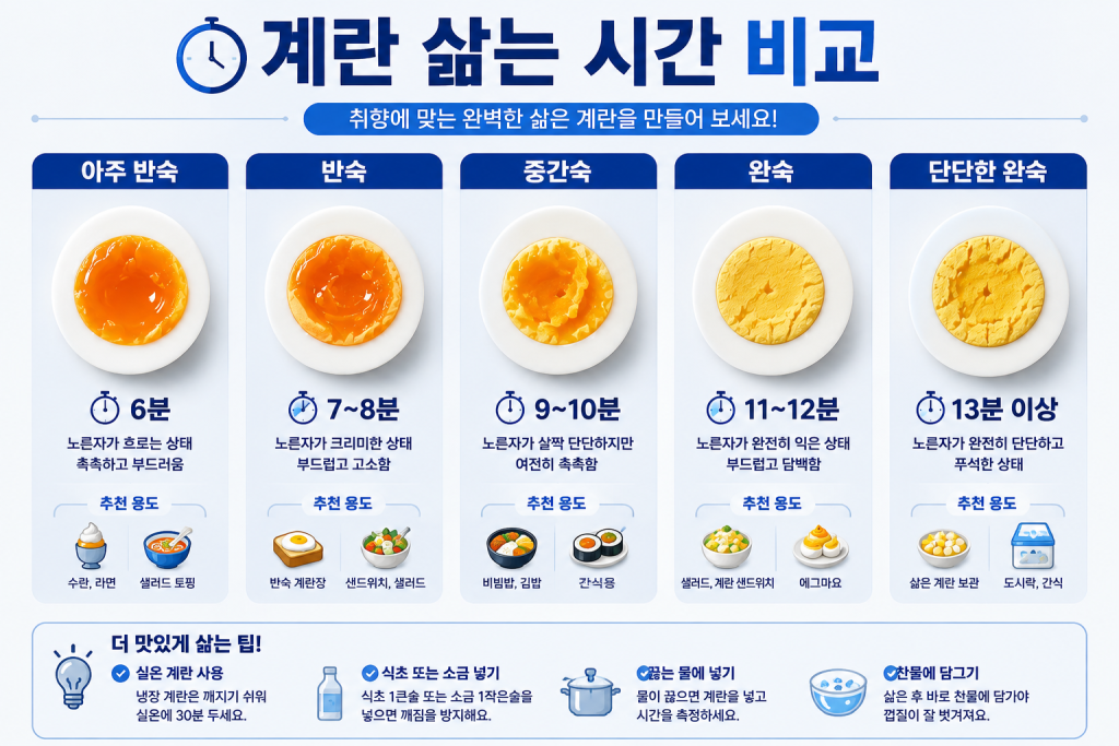 계란 삶는 시간 1
