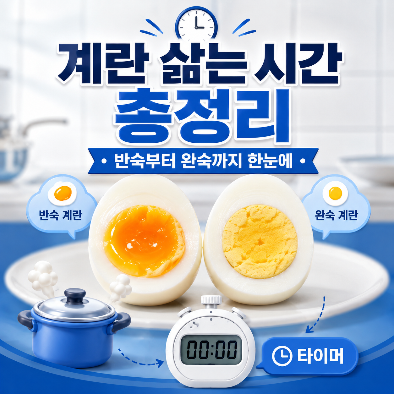 계란 삶는 시간