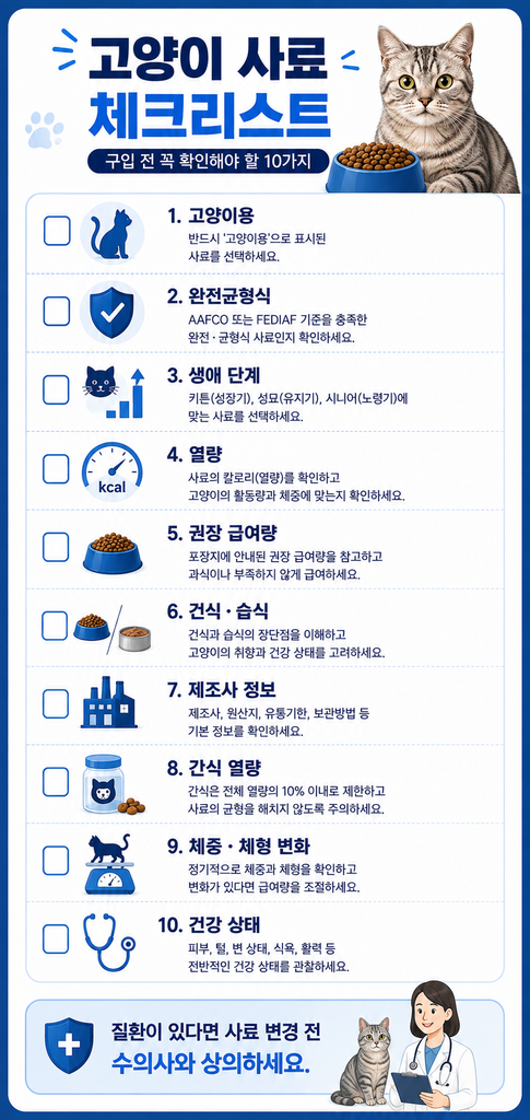 고양이 사료 고르는 방법 2