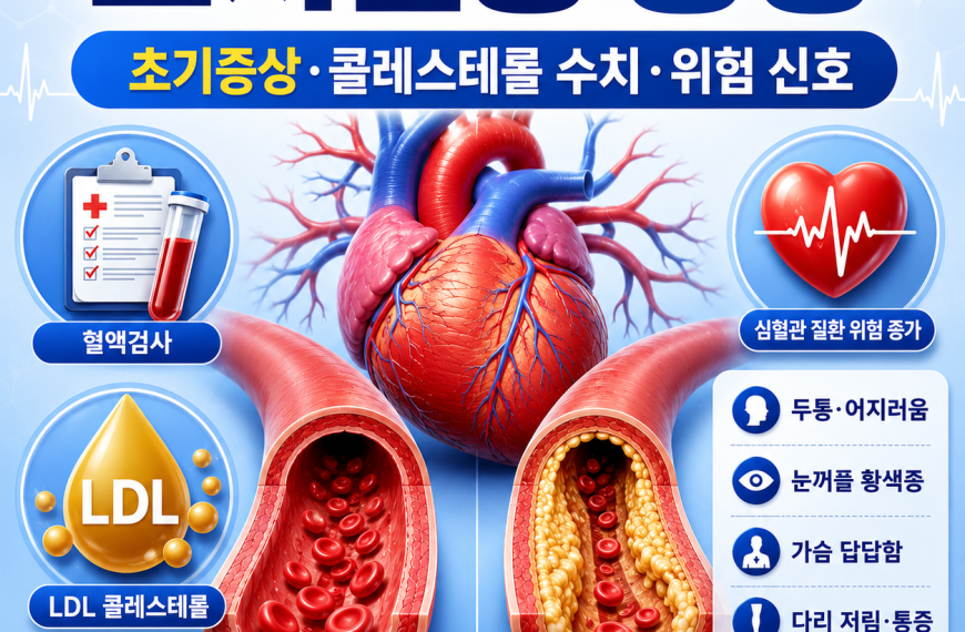 고지혈증 증상