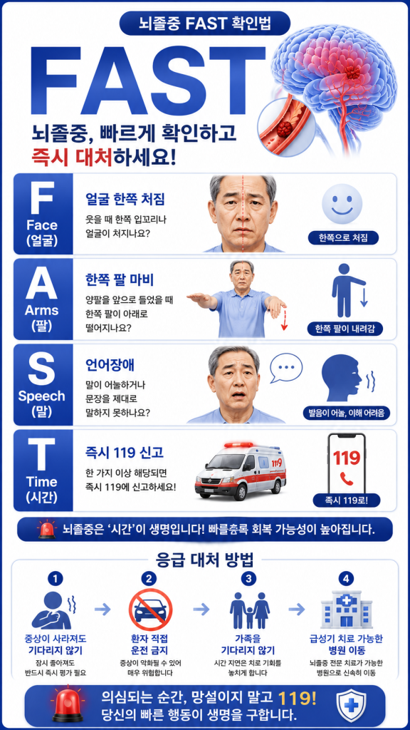 뇌졸중 전조증상 2