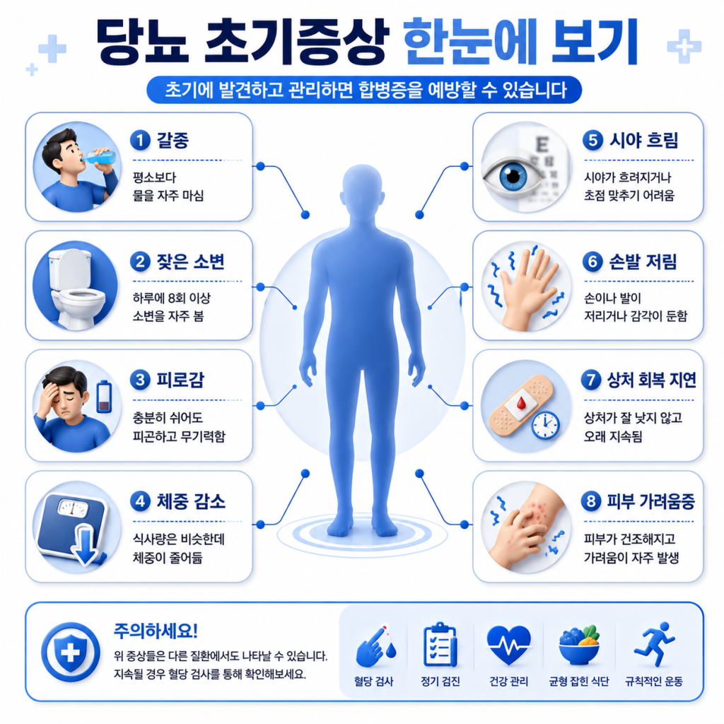 당뇨 초기증상 1
