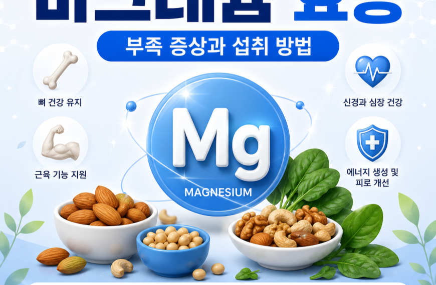 마그네슘 효능