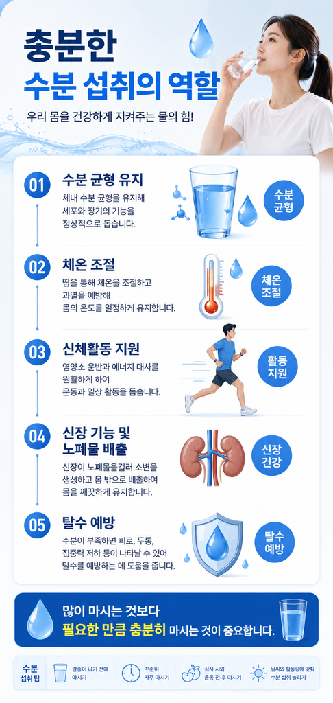 물 많이 마시면 좋은 점 1