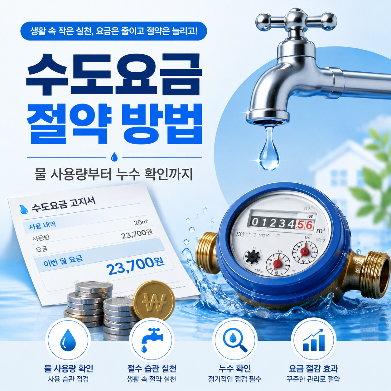 수도요금 절약