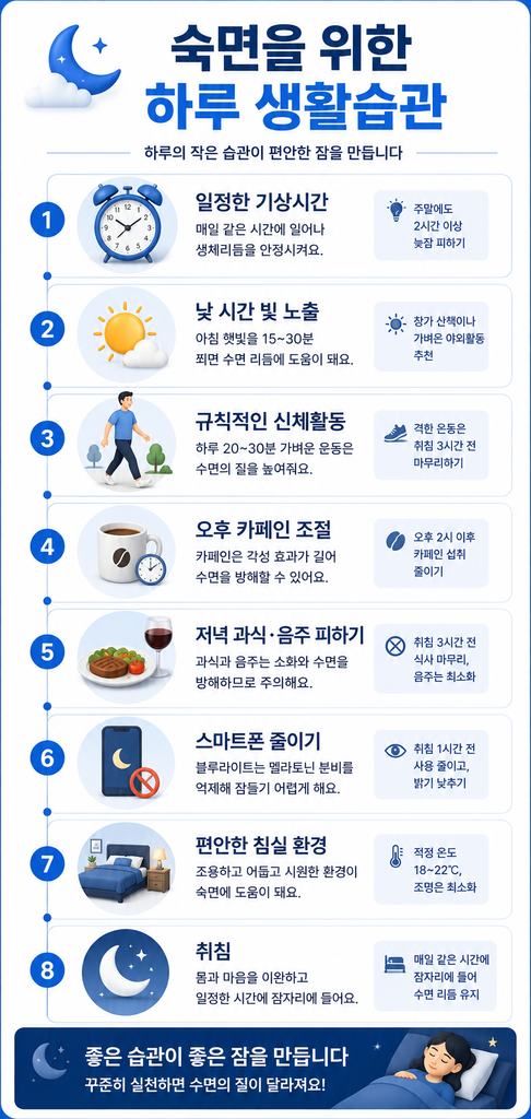 숙면하는 방법 1