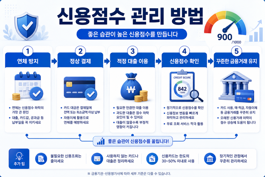 신용등급과 신용점수 차이 2