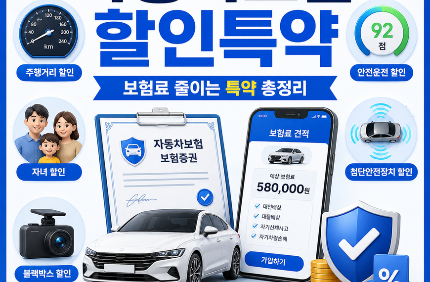 자동차보험 할인특약