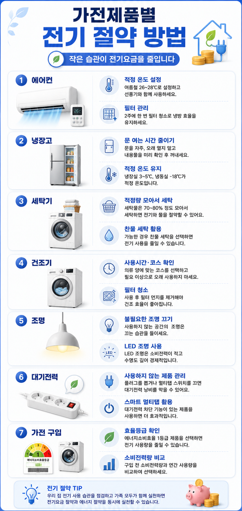 전기요금 절약방법 1