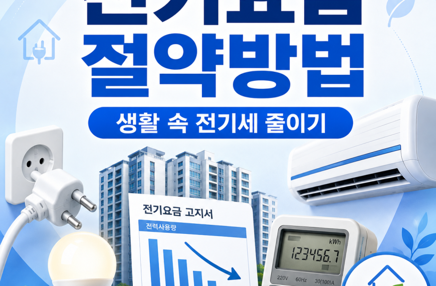 전기요금 절약방법
