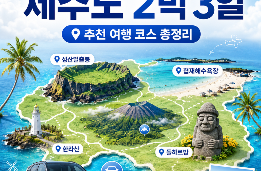 제주도 2박3일