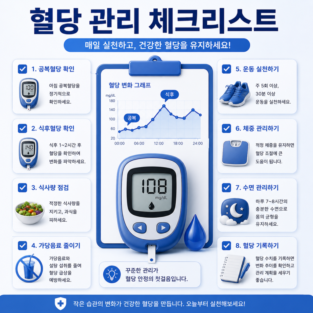 혈당 낮추는 방법 2