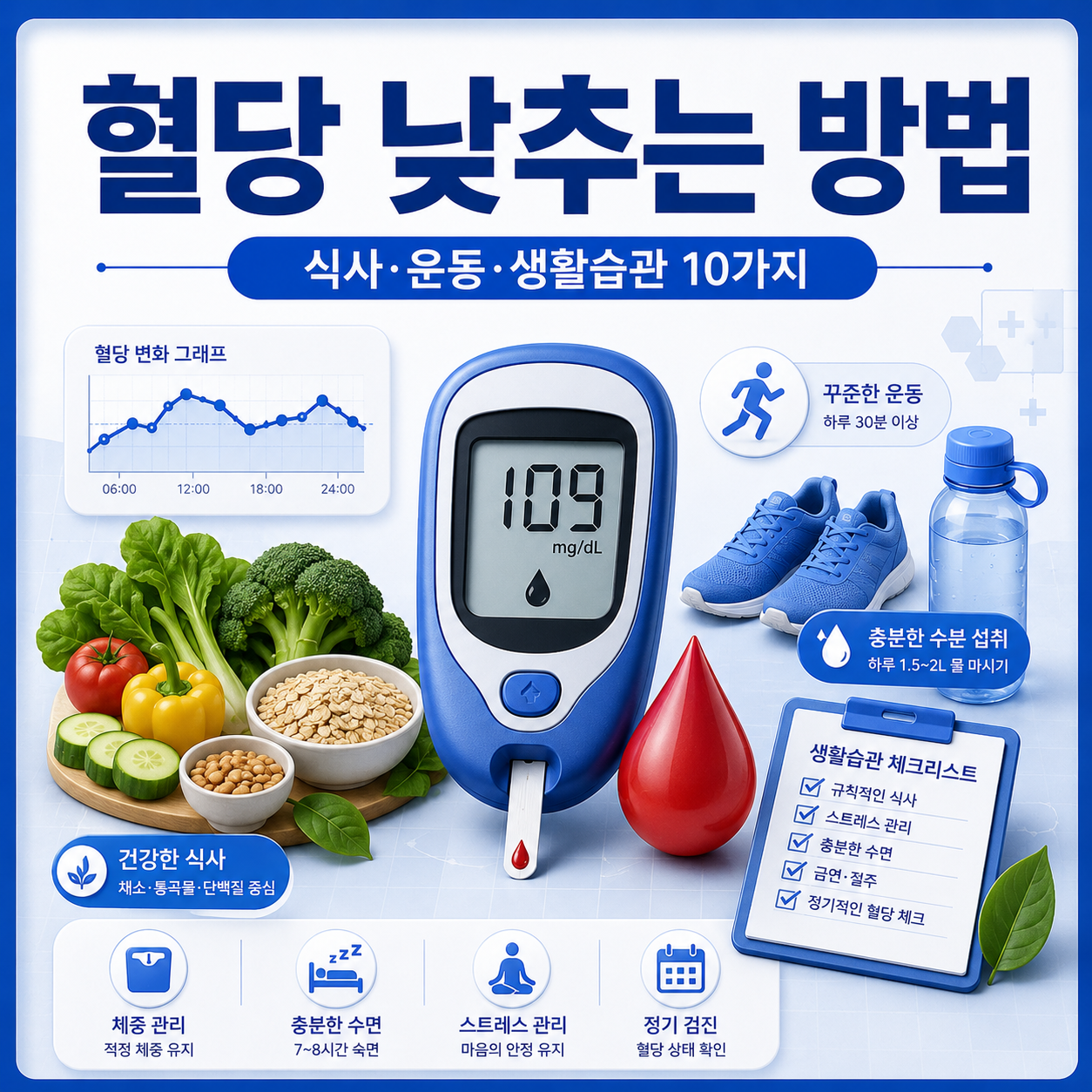 혈당 낮추는 방법
