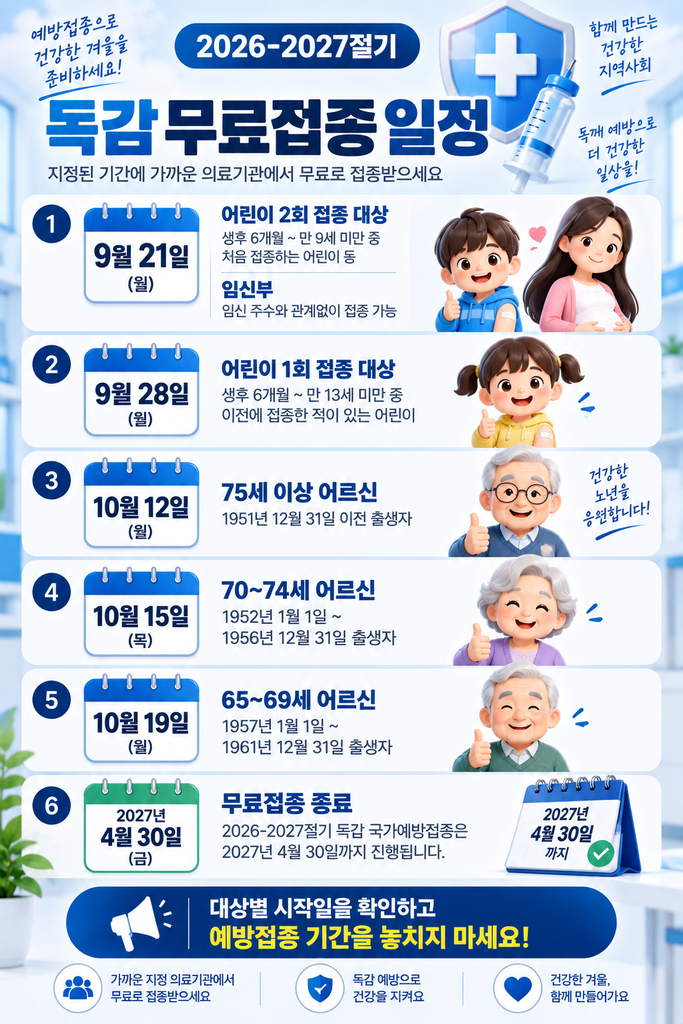2026 독감 무료접종 1