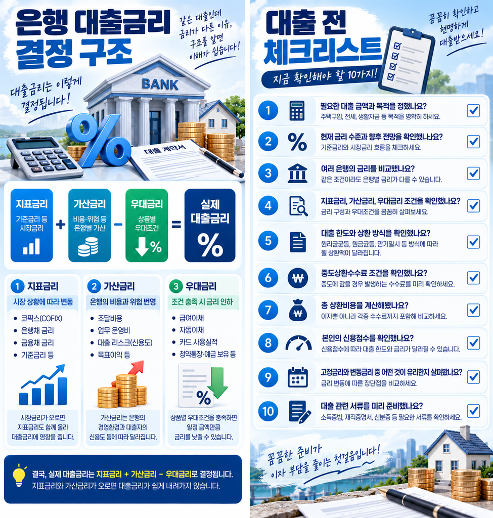 은행 가산금리 상승 1