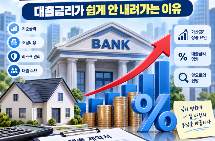 은행 가산금리 상승