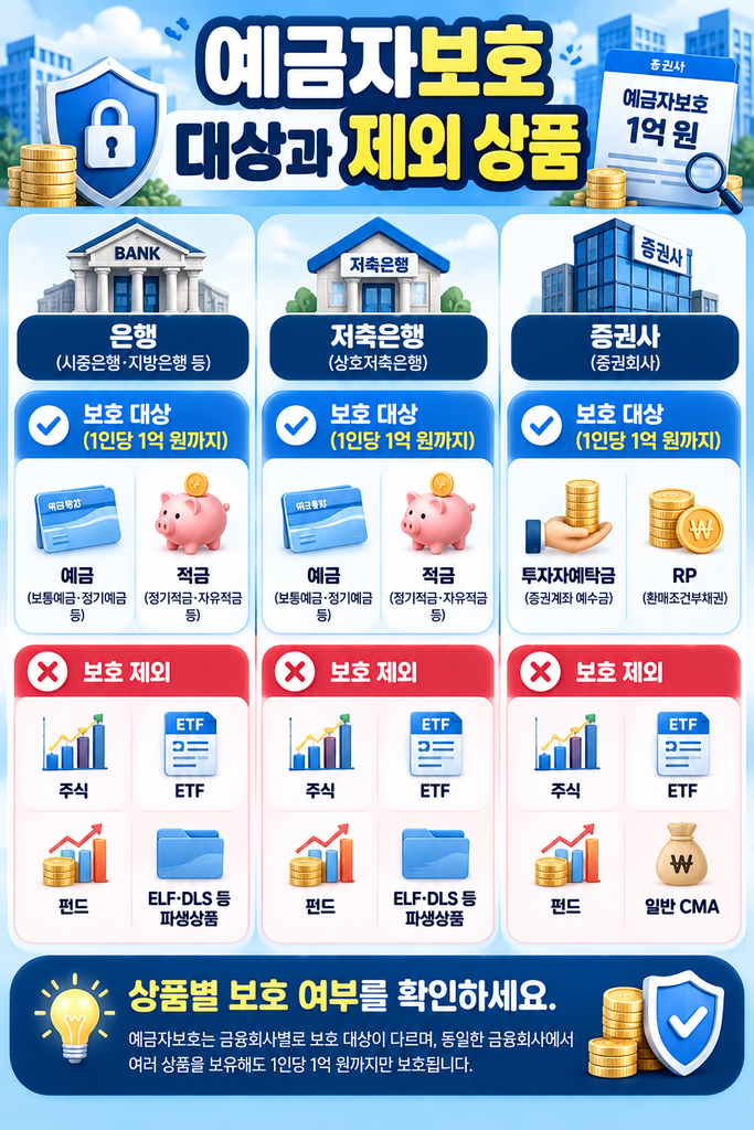 2026 예금자보호 한도 1