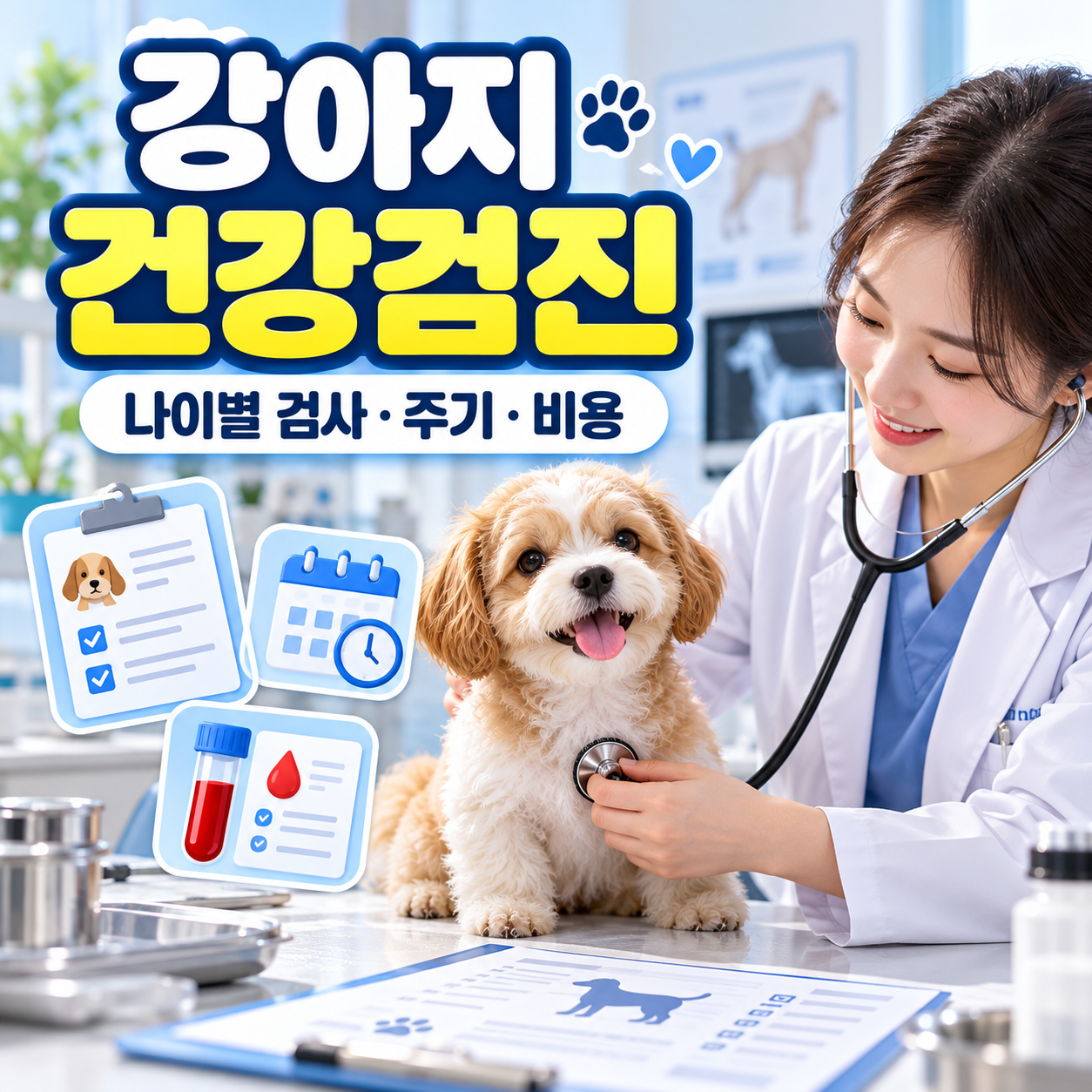 강아지 건강검진