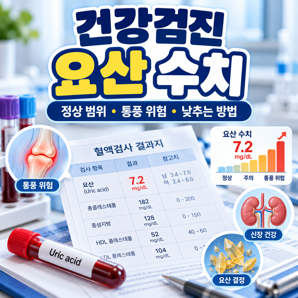 건강검진 요산 수치