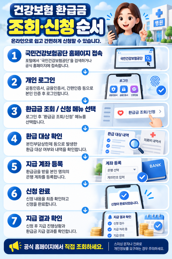 건강보험 환급금 조회 2