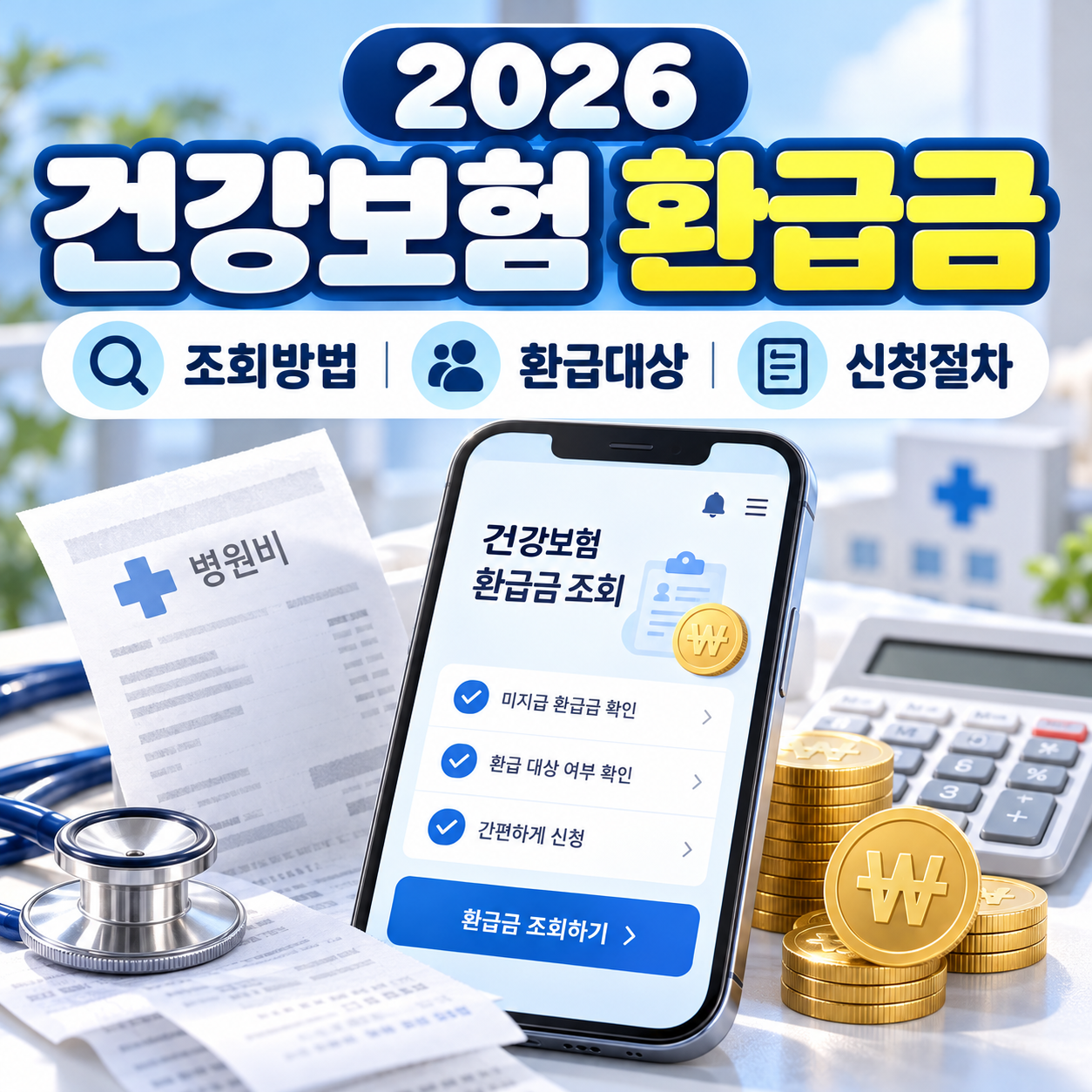 건강보험 환급금 조회