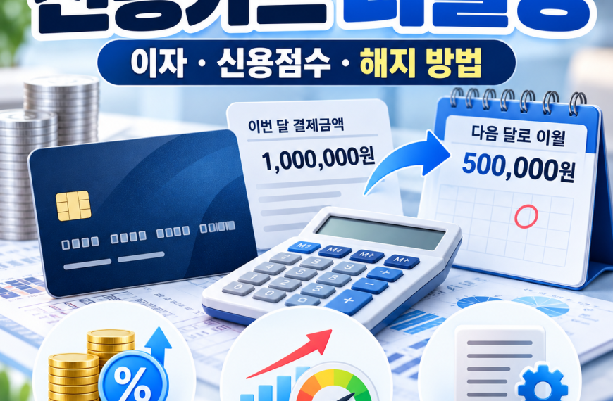 신용카드 리볼빙