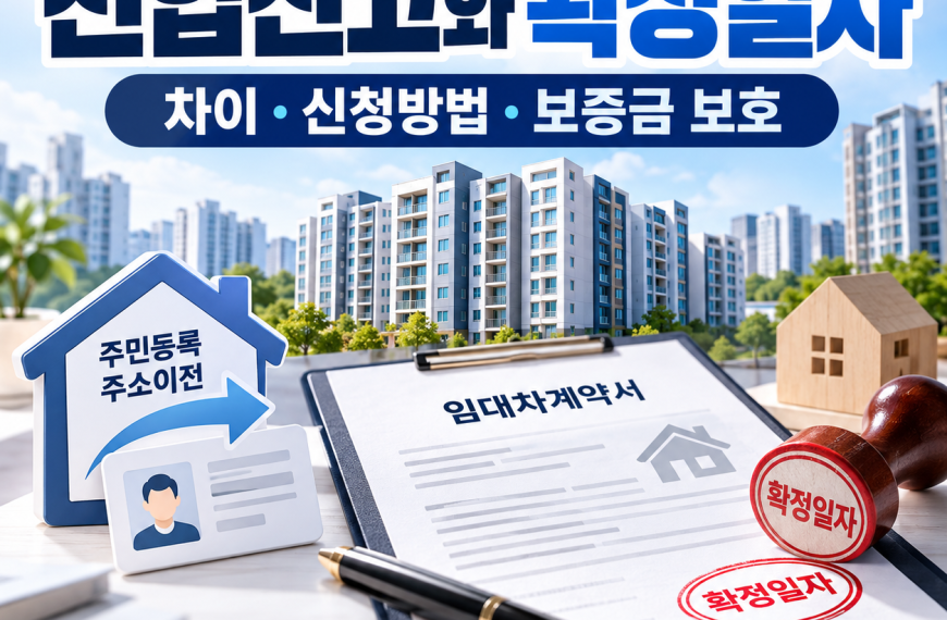 전입신고와 확정일자